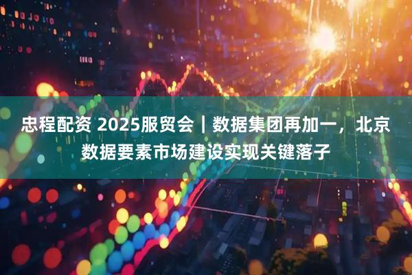忠程配资 2025服贸会｜数据集团再加一，北京数据要素市场建设实现关键落子