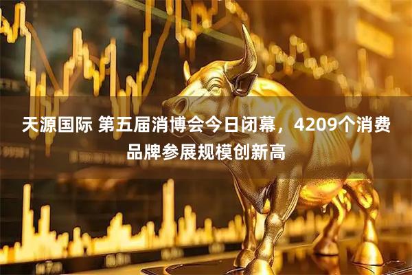 天源国际 第五届消博会今日闭幕，4209个消费品牌参展规模创新高